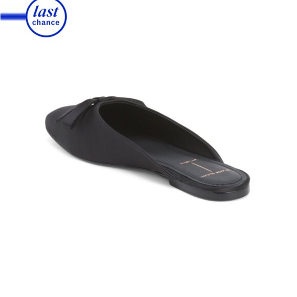 BLACK SUEDE STUDIO Black Made In Brazil Cassy Flat Mules - Picture 2 of 2